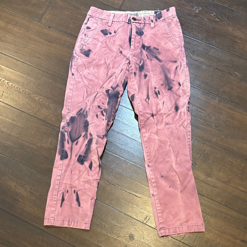 Pink Tie-Dye Pants
